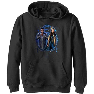 Marvel Phastos Ajak Duo huvtröja för pojkar, Svart, M Marvel Phastos Ajak Duo huvtröja för pojkar, Svart, M