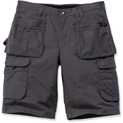 Carhartt 104201.029.S542 stål multificka herr kort, skugga, W42 storlek Carhartt 104201.029.S542 stål multificka herr kort, skugga, W42 storlek