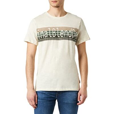 Blend T-shirt för män, 120804/cloud Cream, L Blend T-shirt för män, 120804/cloud Cream, L