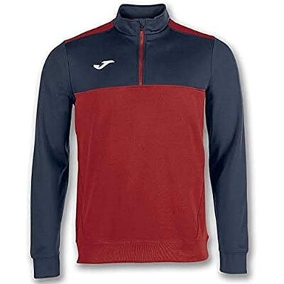 Joma herr vinnare sweatshirt, röd-marinblå, L Joma herr vinnare sweatshirt, röd-marinblå, L