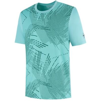 Dunlop Game T-shirt för män 4, Aqua Sky/Aventurin grön, XXL, Aqua Sky/Aventurin Grön, XXL Dunlop Game T-shirt för män 4, Aqua Sky/Aventurin grön, XXL, Aqua Sky/Aventurin Grön, XXL