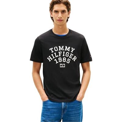 Tommy Hilfiger herr Hilfiger Arch TEE MW0MW41470 S/S t-shirt, svart, XXL, svart (svart), XXL Tommy Hilfiger herr Hilfiger Arch TEE MW0MW41470 S/S t-shirt, svart, XXL, svart (svart), XXL