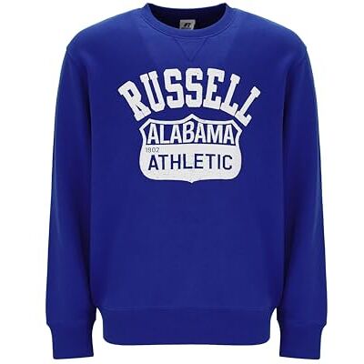 Russell Athletic Herr State tröja utan huva blå Russell Athletic Herr State tröja utan huva blå