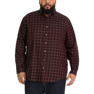 Van Heusen herr stor och hög resenär stretch ej järn långärmad skjorta knapp Van Heusen herr stor och hög resenär stretch ej järn långärmad skjorta knapp