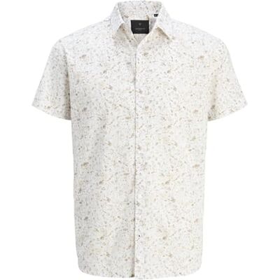 JACK & JONES Jprblåsummer Print S/S skjorta, Molndansare, XXL JACK & JONES Jprblåsummer Print S/S skjorta, Molndansare, XXL