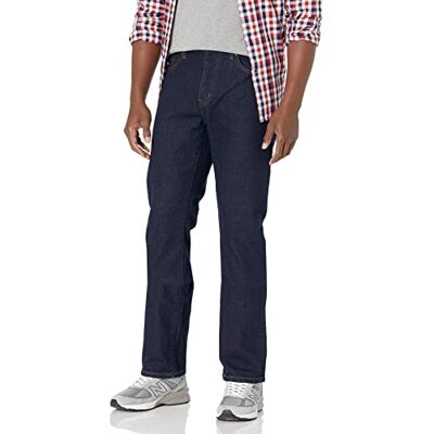 Amazon Essentials Men's Bootcut-jeans smal passform, Rinse, 36W / 30L Amazon Essentials Men's Bootcut-jeans smal passform, Rinse, 36W / 30L