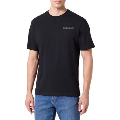 Napapijri Saley T-shirt svart, Svart, 3XL Napapijri Saley T-shirt svart, Svart, 3XL