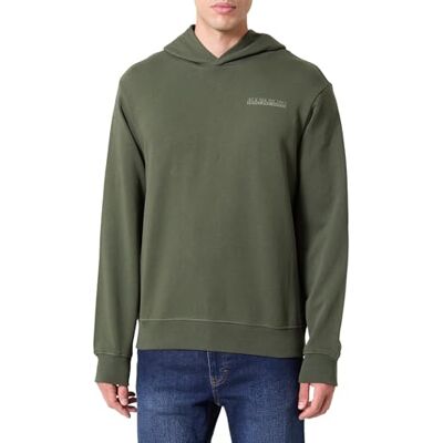 Napapijri Baley Hoodie Grön Djup, Grön, L Napapijri Baley Hoodie Grön Djup, Grön, L