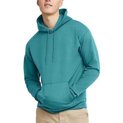 Hanes herr EcoSmart Midweight Fleece sweatshirt bomullsblandning huvtröja huvtröja, ogenomskinlig, spansk mossa, L Hanes herr EcoSmart Midweight Fleece sweatshirt bomullsblandning huvtröja huvtröja, ogenomskinlig, spansk mossa, L