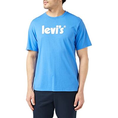 Levi's herr T-tröja Ss Relaxed Fit Tee, Affisch te palace blå, XS Levi's herr T-tröja Ss Relaxed Fit Tee, Affisch te palace blå, XS