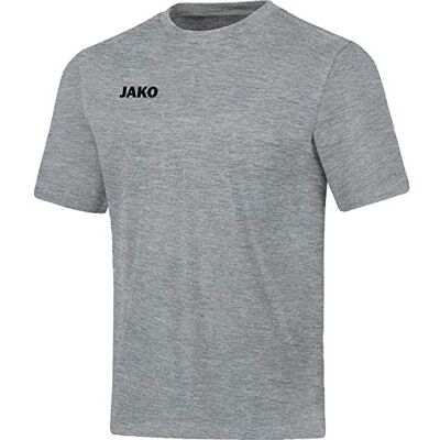 JAKO T-shirt för män, ljusgrå, melerad, XXL, 6165 JAKO T-shirt för män, ljusgrå, melerad, XXL, 6165