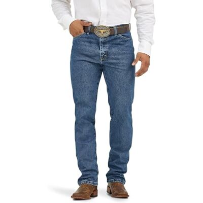 Wrangler Herr George Strait Cowboy Cut Slim Fit jeans, Dark Stone, 36 W/30 L, Mörk sten, 36W x 30L Wrangler Herr George Strait Cowboy Cut Slim Fit jeans, Dark Stone, 36 W/30 L, Mörk sten, 36W x 30L