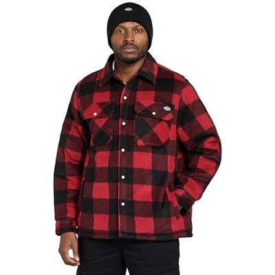 Dickies , herr, portlandskjorta, röd, XL, röd, XL Dickies , herr, portlandskjorta, röd, XL, röd, XL
