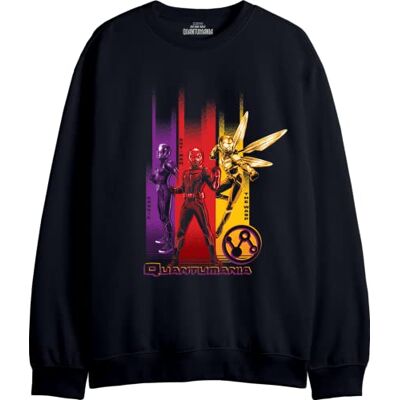 Marvel Sweatshirt herr, Marin, M Marvel Sweatshirt herr, Marin, M
