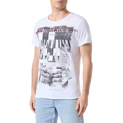 KEY LARGO Herr Mt Circle of Life Round T-shirt, Vit (1 000 st), XL KEY LARGO Herr Mt Circle of Life Round T-shirt, Vit (1 000 st), XL