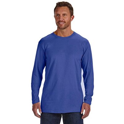 Hanes långärmad premium-t-shirt för män (förpackning med 2), M Hanes långärmad premium-t-shirt för män (förpackning med 2), M
