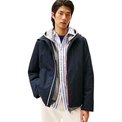 Tommy Hilfiger RWB HUVA JACKA MW0MW41082 Andra Jackor, Blå, XL, Blå (ökenhimmel), XL Tommy Hilfiger RWB HUVA JACKA MW0MW41082 Andra Jackor, Blå, XL, Blå (ökenhimmel), XL