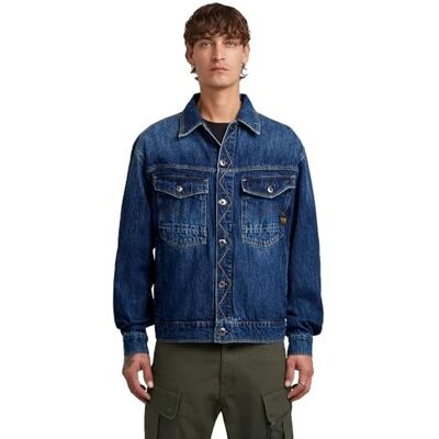 G-STAR RAW 8721136008785 Dakota Jacket Jacka, Flerfärgad (Worn in Blue Veil D23593-D788-H460), M Herr, Flerfärgad (worn in blue veil D23593-D788-H460), M G-STAR RAW 8721136008785 Dakota Jacket Jacka, Flerfärgad (Worn in Blue Veil D23593-D788-H460), M Herr, Flerfärgad (worn in blue veil D23593-D788-H460), M