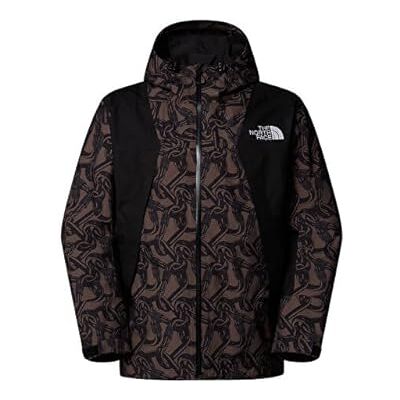 The North Face NF0A8C6ZAC9 U NSE SHELL JACKET PRINT Jacka Herr SMOKEY Brown Carabiner Storlek M The North Face NF0A8C6ZAC9 U NSE SHELL JACKET PRINT Jacka Herr SMOKEY Brown Carabiner Storlek M