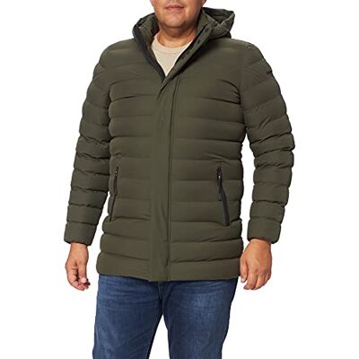 Geox Parkas för män, Skogsnatt, 46 SE Geox Parkas för män, Skogsnatt, 46 SE