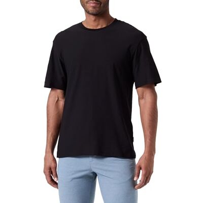 JACK & JONES JACK&JONES JORARUBA SUMMBERBLANK Tee SS Crew Neck, svart, XS JACK & JONES JACK&JONES JORARUBA SUMMBERBLANK Tee SS Crew Neck, svart, XS