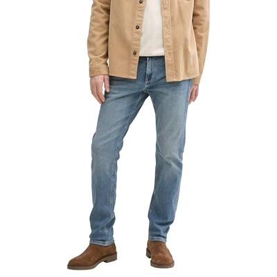TOM TAILOR 1046964 Josh Regular Slim Jeans herr, 10142 – Light Stone Blue Denim, 32W / 36L TOM TAILOR 1046964 Josh Regular Slim Jeans herr, 10142 – Light Stone Blue Denim, 32W / 36L