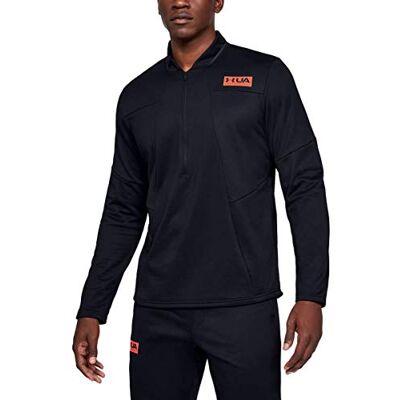 Under Armour Gametime fleecetröja för män 1/2 blixtlås svettabsorberande tröja Under Armour Gametime fleecetröja för män 1/2 blixtlås svettabsorberande tröja