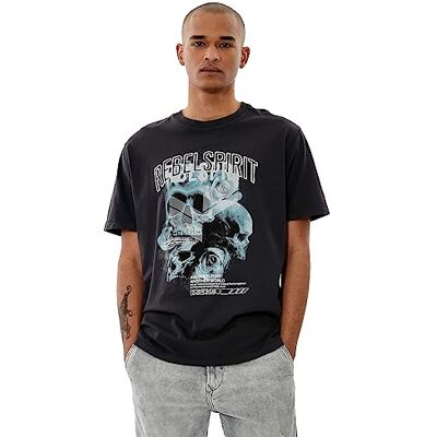 KAPORAL Chuck T-shirt, svart, S herr, svart, S KAPORAL Chuck T-shirt, svart, S herr, svart, S