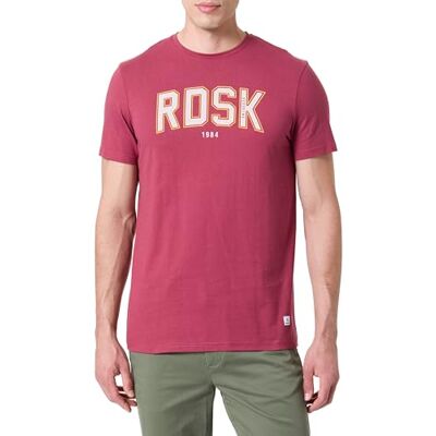Redskins Glorious Quick T-shirt herr, Vinröd, L Redskins Glorious Quick T-shirt herr, Vinröd, L