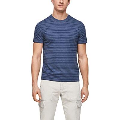 s.Oliver T-shirt för män, Blåa ränder, S s.Oliver T-shirt för män, Blåa ränder, S