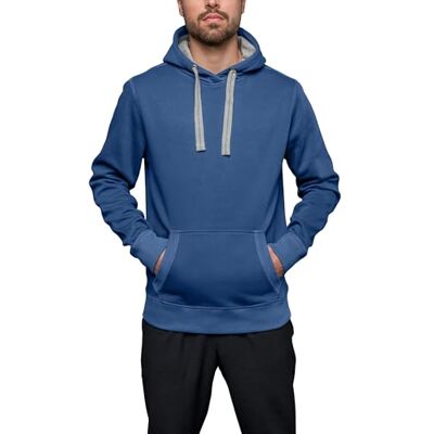 HRM Unisex huvtröja, Denim, M HRM Unisex huvtröja, Denim, M