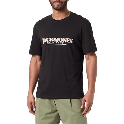 JACK & JONES JORGRAND varumärke Tee SS Crew Neck BLK, svart, XS JACK & JONES JORGRAND varumärke Tee SS Crew Neck BLK, svart, XS