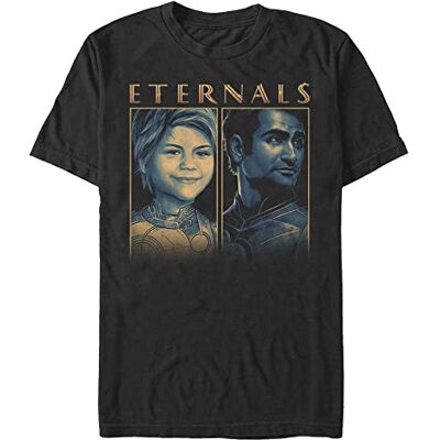 Marvel Unisex The Eternal Group Organic Short Sleeve t-shirt, svart, XXL, svart, XXL Marvel Unisex The Eternal Group Organic Short Sleeve t-shirt, svart, XXL, svart, XXL