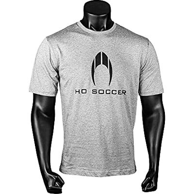 HO Soccer T-shirt Grå T-tröja Unisex vuxen HO Soccer T-shirt Grå T-tröja Unisex vuxen