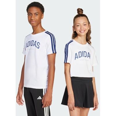 adidas unisex barn Codes Collegiate Graphic Shirt, white, 9-10 Years adidas unisex barn Codes Collegiate Graphic Shirt, white, 9-10 Years