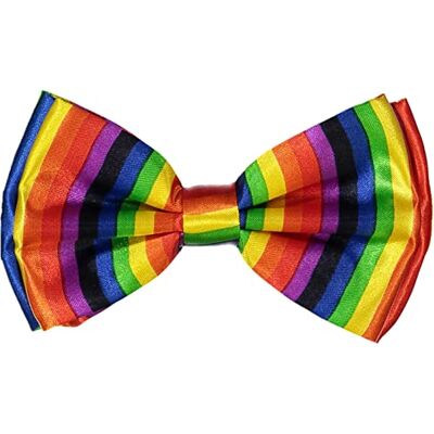 Dress Up America Rainbow Bow Tie lämplig för herrdräkt och smoking Dress Up America Rainbow Bow Tie lämplig för herrdräkt och smoking
