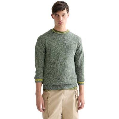 Scotch & Soda normal rund hals melange pullover tröja Scotch & Soda normal rund hals melange pullover tröja