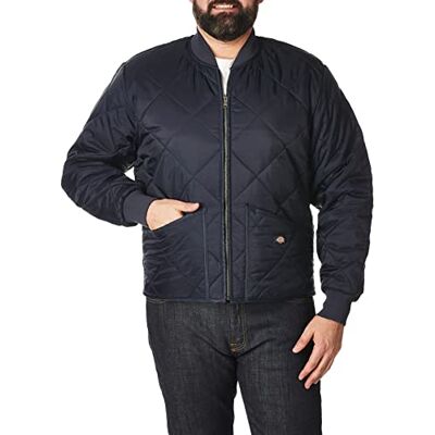 Dickies Diamantjacka för män, Mörk marinblå, M Dickies Diamantjacka för män, Mörk marinblå, M