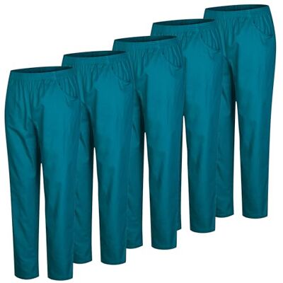 MISEMIYA 5-pack Unisex Sanitär Midja Elastisk Midja Sanitetsbyxor 5-8312, Grön, XL MISEMIYA 5-pack Unisex Sanitär Midja Elastisk Midja Sanitetsbyxor 5-8312, Grön, XL