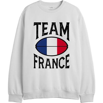 REPUBLIC OF CALIFORNIA "Team France" UXREPCZSW041 Sweatshirt herr, marinblå, storlek M, Marin, M REPUBLIC OF CALIFORNIA "Team France" UXREPCZSW041 Sweatshirt herr, marinblå, storlek M, Marin, M