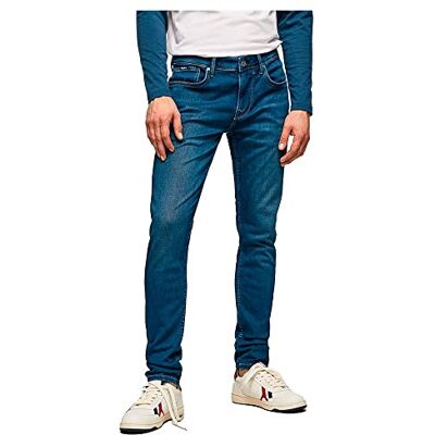 Pepe Jeans Finsbury jeans herr, Blå (Denim-vu4), 29W x 34L Pepe Jeans Finsbury jeans herr, Blå (Denim-vu4), 29W x 34L