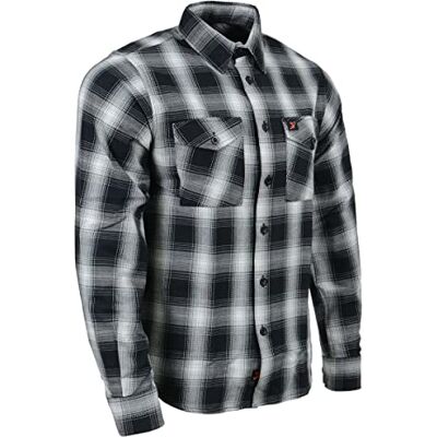 Milwaukee Herr MNG11654 svart/vit långärmad flanell, XL, Svart, XL Milwaukee Herr MNG11654 svart/vit långärmad flanell, XL, Svart, XL