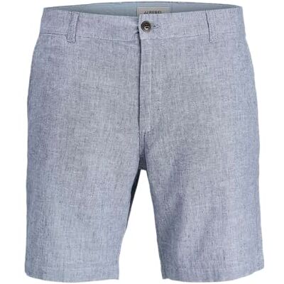 JJ REBEL Jrebsunny Chino Short, Blekt denim, S JJ REBEL Jrebsunny Chino Short, Blekt denim, S