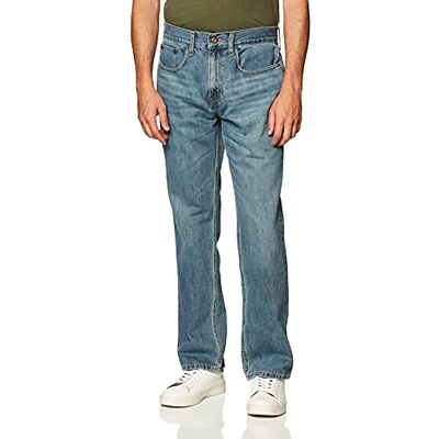 Nautica Jeans Nautica mens Straight Light Cross Hatch jeans, Rocky Point Blue, 42W x 32L US Nautica Jeans Nautica mens Straight Light Cross Hatch jeans, Rocky Point Blue, 42W x 32L US