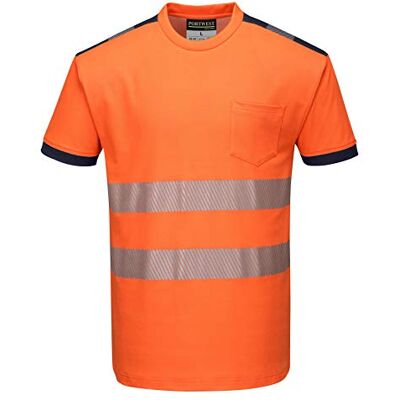 Portwest PW3 Hi-Vis T-Shirt S/S, T181ONRXL Portwest PW3 Hi-Vis T-Shirt S/S, T181ONRXL