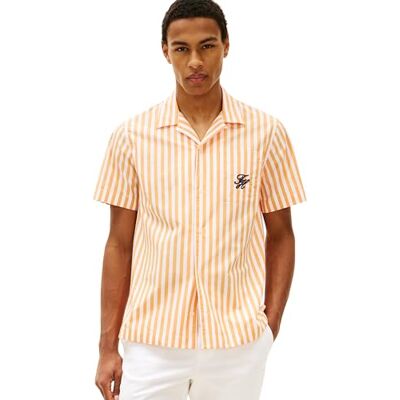 Tommy Hilfiger Herr Papertouch Pop STP Sslv Swimshop MW0MW42986, orange, XL Tommy Hilfiger Herr Papertouch Pop STP Sslv Swimshop MW0MW42986, orange, XL