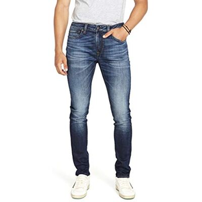 Buffalo David Bitton Max skinny denim jeans för män, Indigo, 30W x 30L Buffalo David Bitton Max skinny denim jeans för män, Indigo, 30W x 30L
