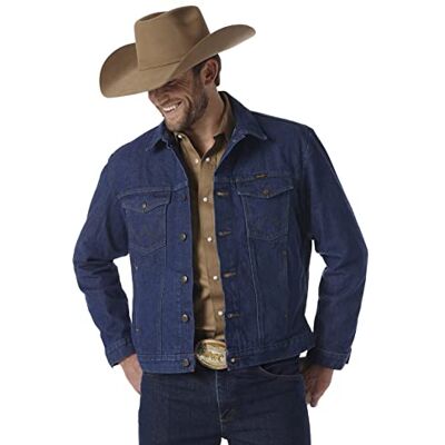 Wrangler Western Unlined Denim jacka jeansjacka, Denim, L lång Wrangler Western Unlined Denim jacka jeansjacka, Denim, L lång
