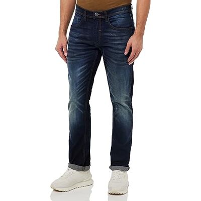 Blend Twister Fit jeans för män, 202198/denim mörkblå E.s.23, 33W / 30L Blend Twister Fit jeans för män, 202198/denim mörkblå E.s.23, 33W / 30L