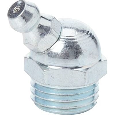 Umeta -1210907-25-25 hydrauliska smörjmedel 45º DIN 71412 typ H2 (R.M8x1.0 x L.23,5 x Ø9 mässing), Material: Polyester, Ett Storlek Umeta -1210907-25-25 hydrauliska smörjmedel 45º DIN 71412 typ H2 (R.M8x1.0 x L.23,5 x Ø9 mässing), Material: Polyester, Ett Storlek